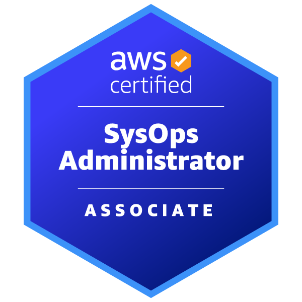Logo Zertifizierung AWS SysOps Administrator Associate