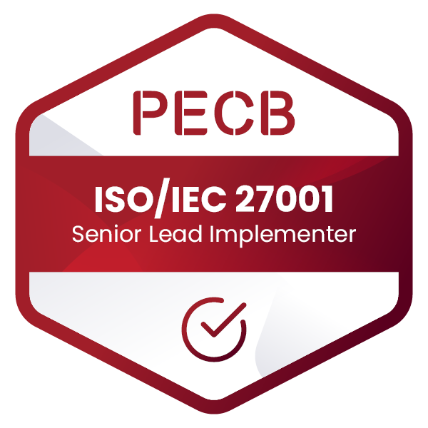 Logo Zertifizierung PECB Senior Lead Implementer